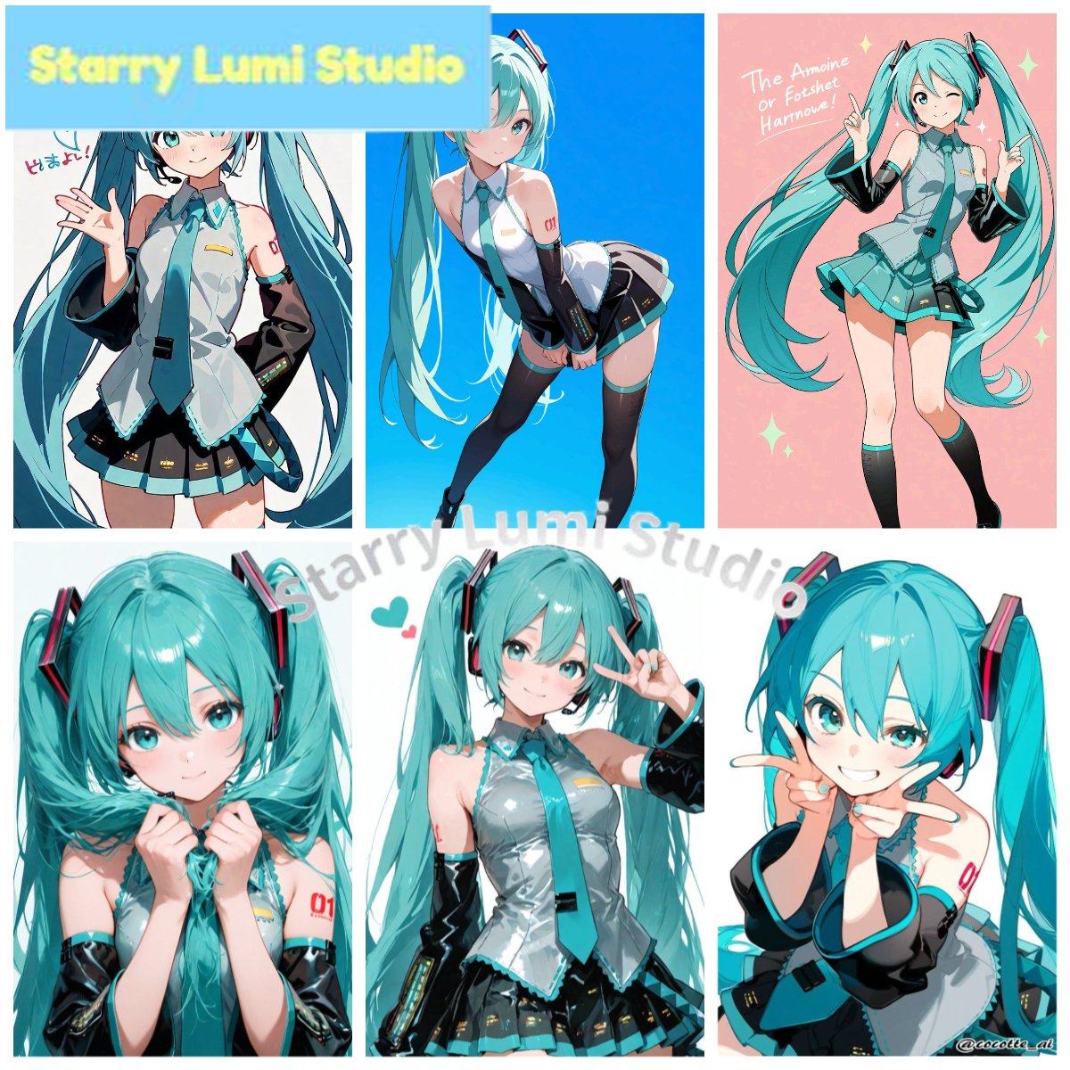 Resin Art Kit For Beginners - Hatsune Miku Diamond Painting Art Kit