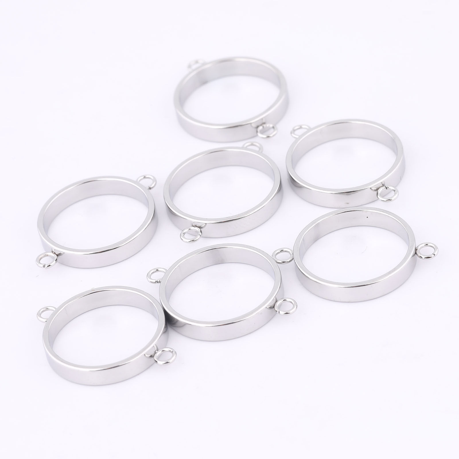 10pcs Stainless Steel 14mm Ope - Resin Art Notes 评论和价格