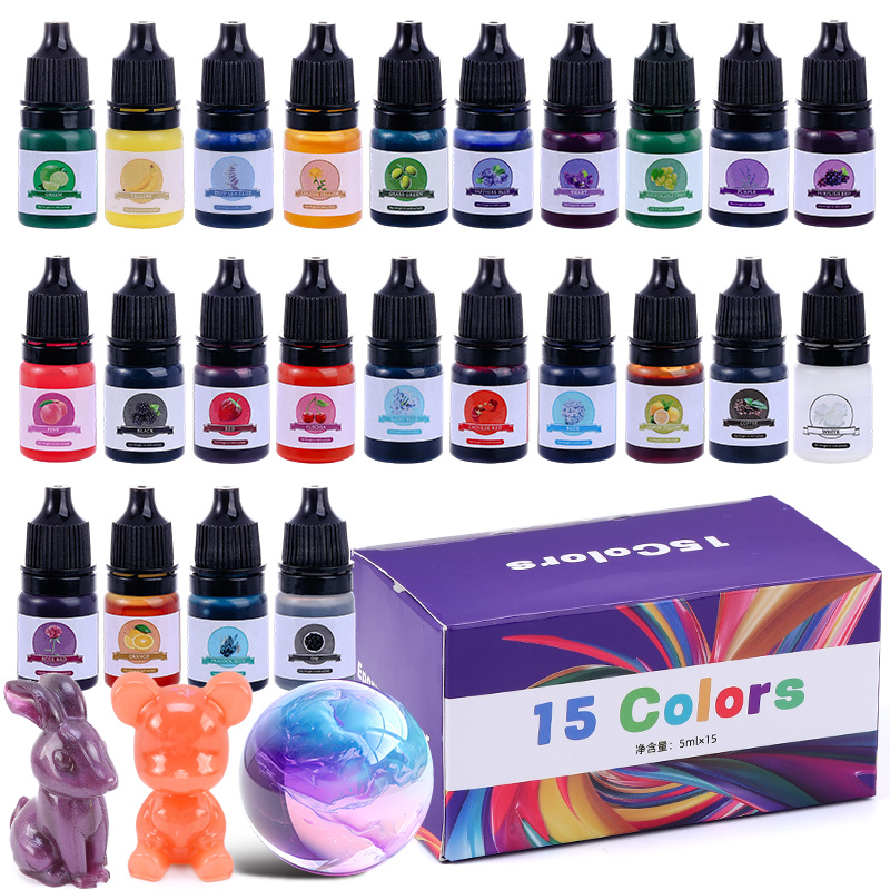 Epoxy Resin Color Pigment 24 V - Resin Art Kit For Beginners 评论和价格