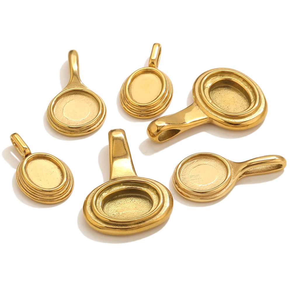 5pcs Stainless Steel Round Ova - Resin Art Notes 评论和价格