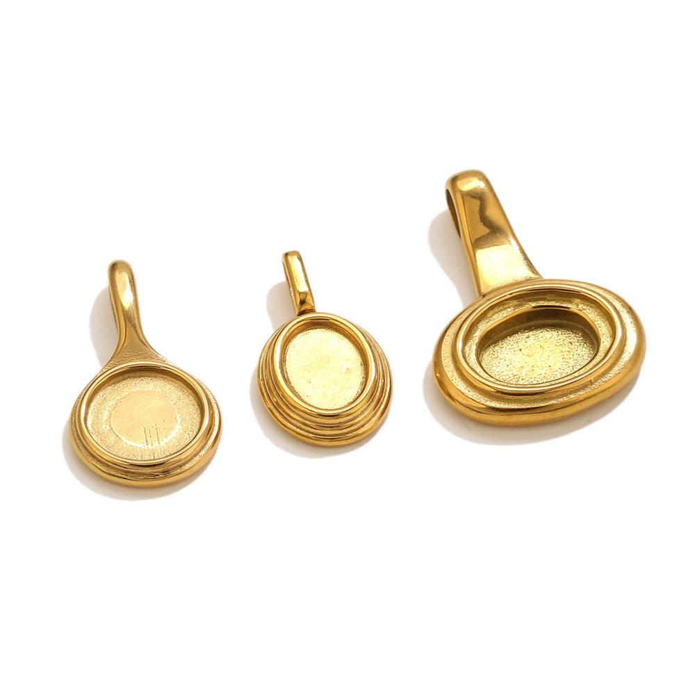 5pcs Stainless Steel Round Ova - Resin Art Notes 评论和价格