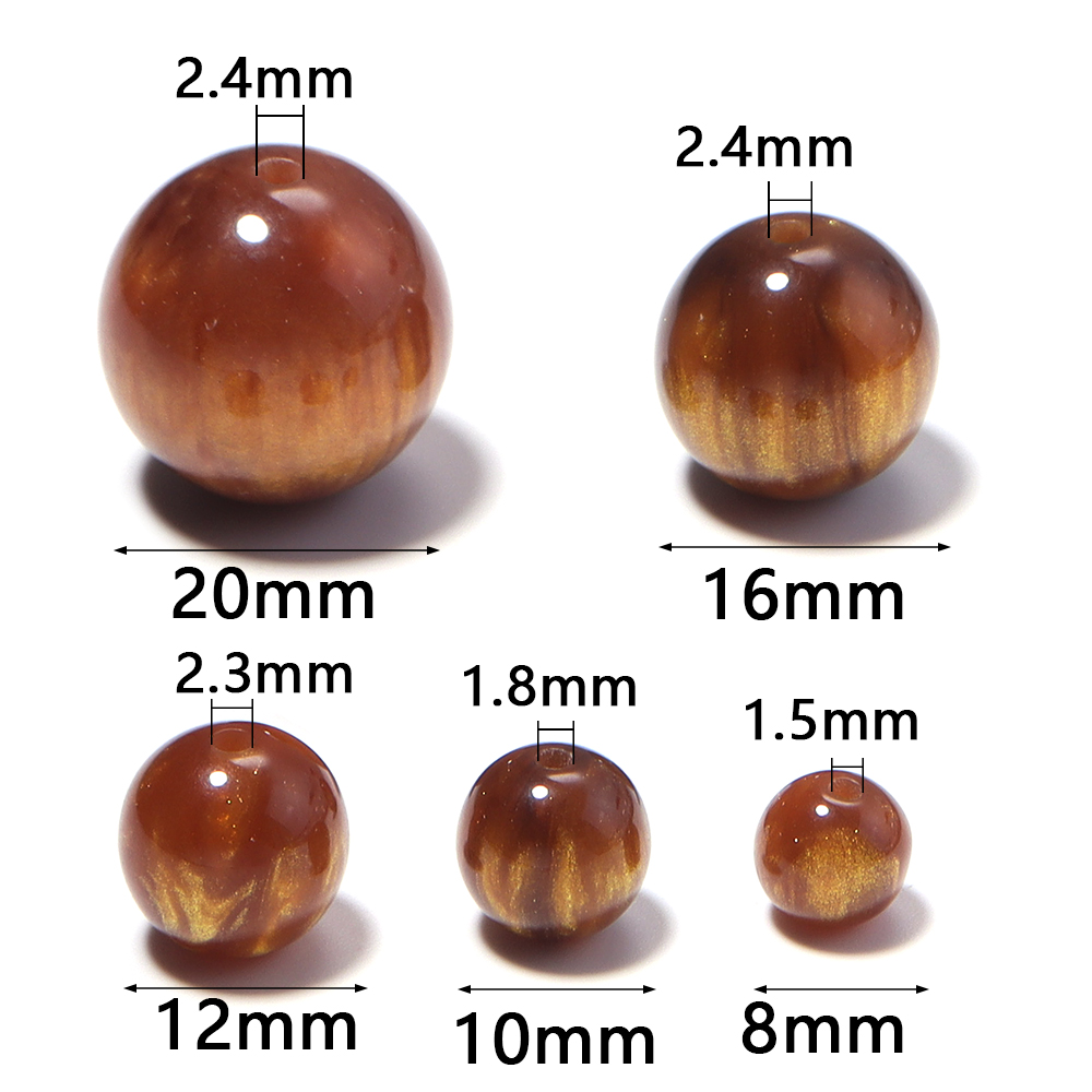 5-30pcs/lot 8-20mm Gilding Res - Resin Art Notes 评论和价格