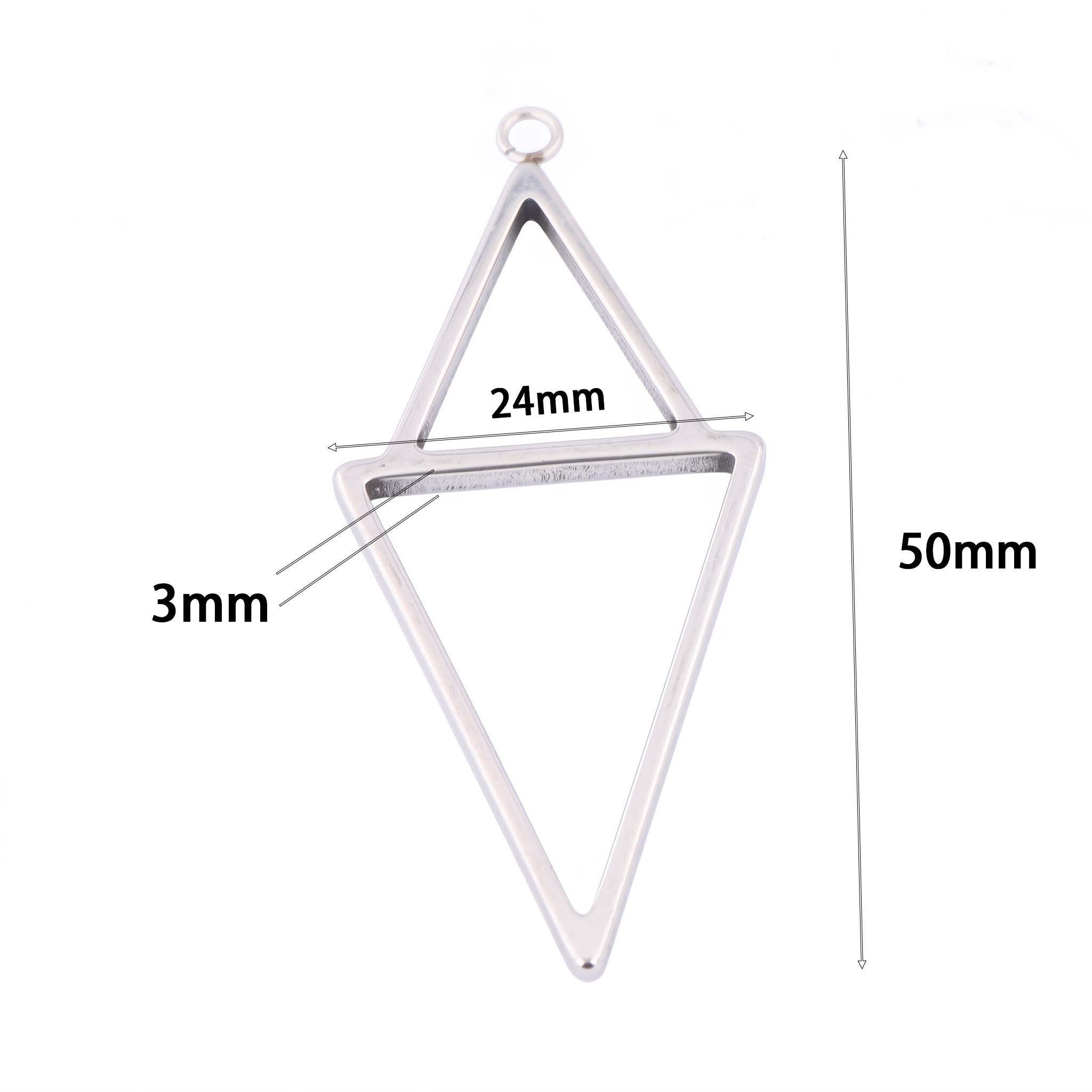 10pcs Square Triangle 3mm Thic - Resin Art Notes 评论和价格