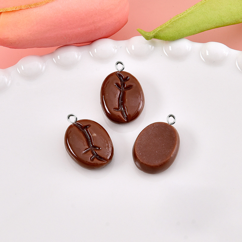 10pcs Coffee Beans Resin Penda - Resin Art Notes 评论和价格