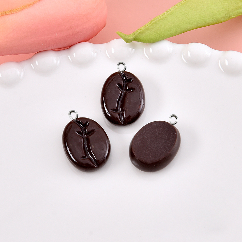 10pcs Coffee Beans Resin Penda - Resin Art Notes 评论和价格