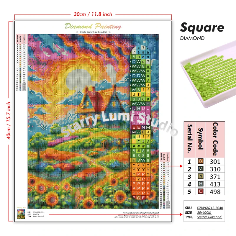 Hatsune Miku Diamond Painting  - Resin Art Kit For Beginners 评论和价格