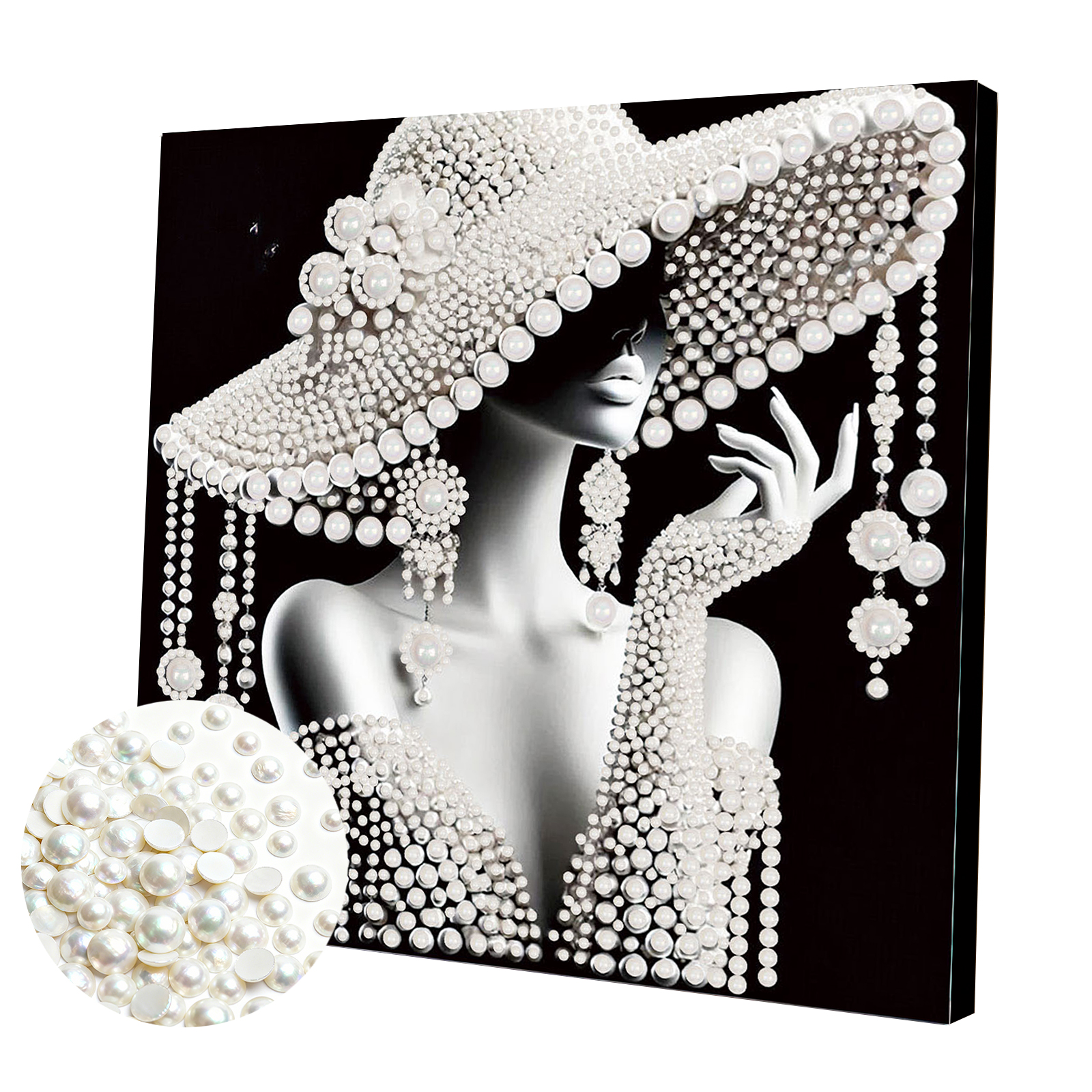 DIY Ladies Pearl Painting Art  - Resin Art Kit For Beginners 评论和价格