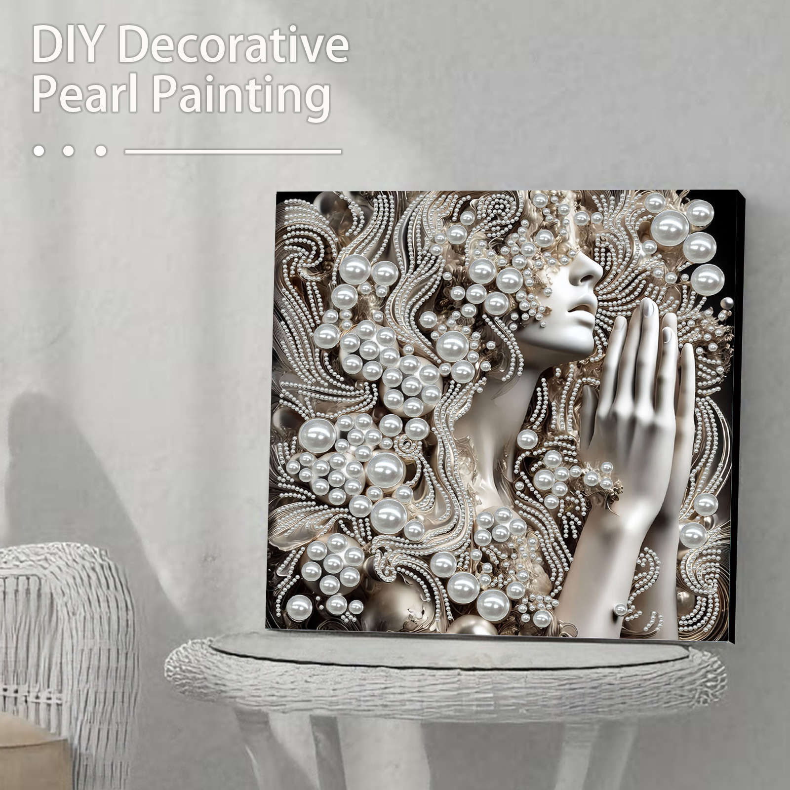 DIY Ladies Pearl Painting Art  - Resin Art Kit For Beginners 评论和价格