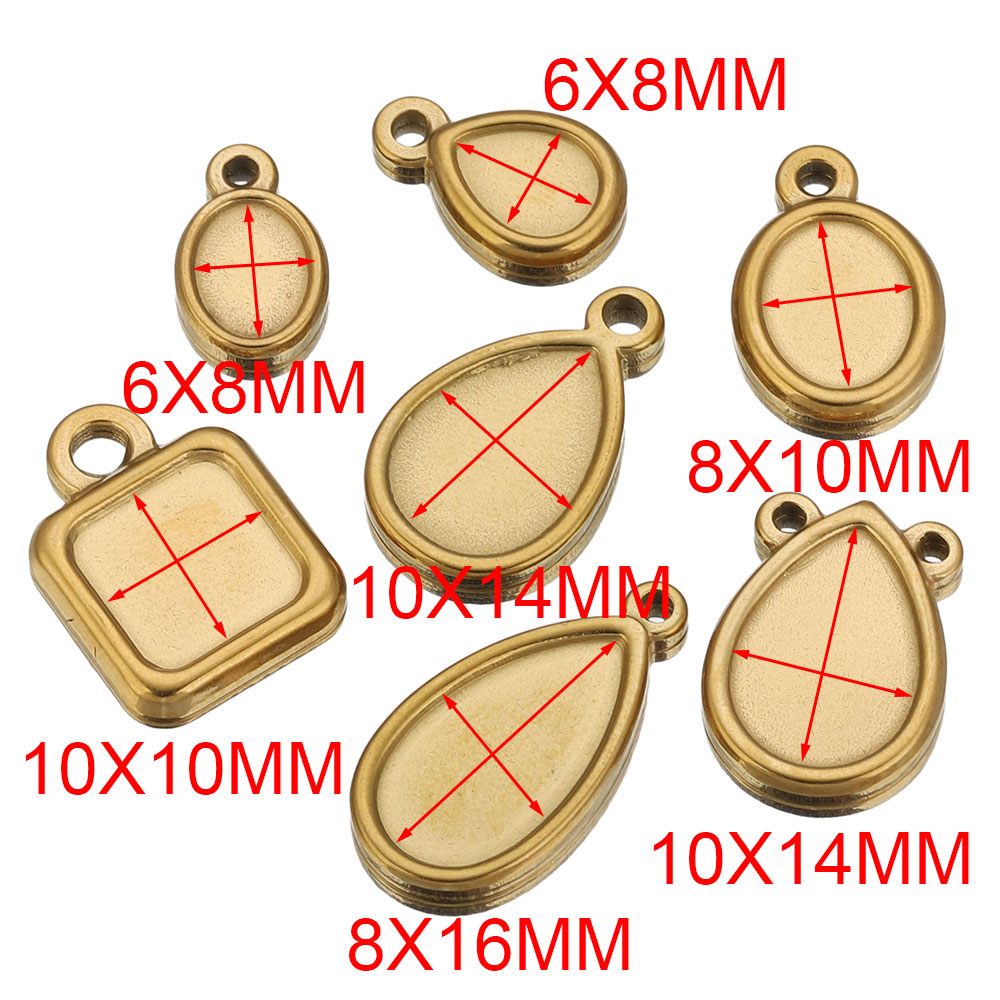 5pcs Stainless Steel Square Dr - Resin Art Notes 评论和价格