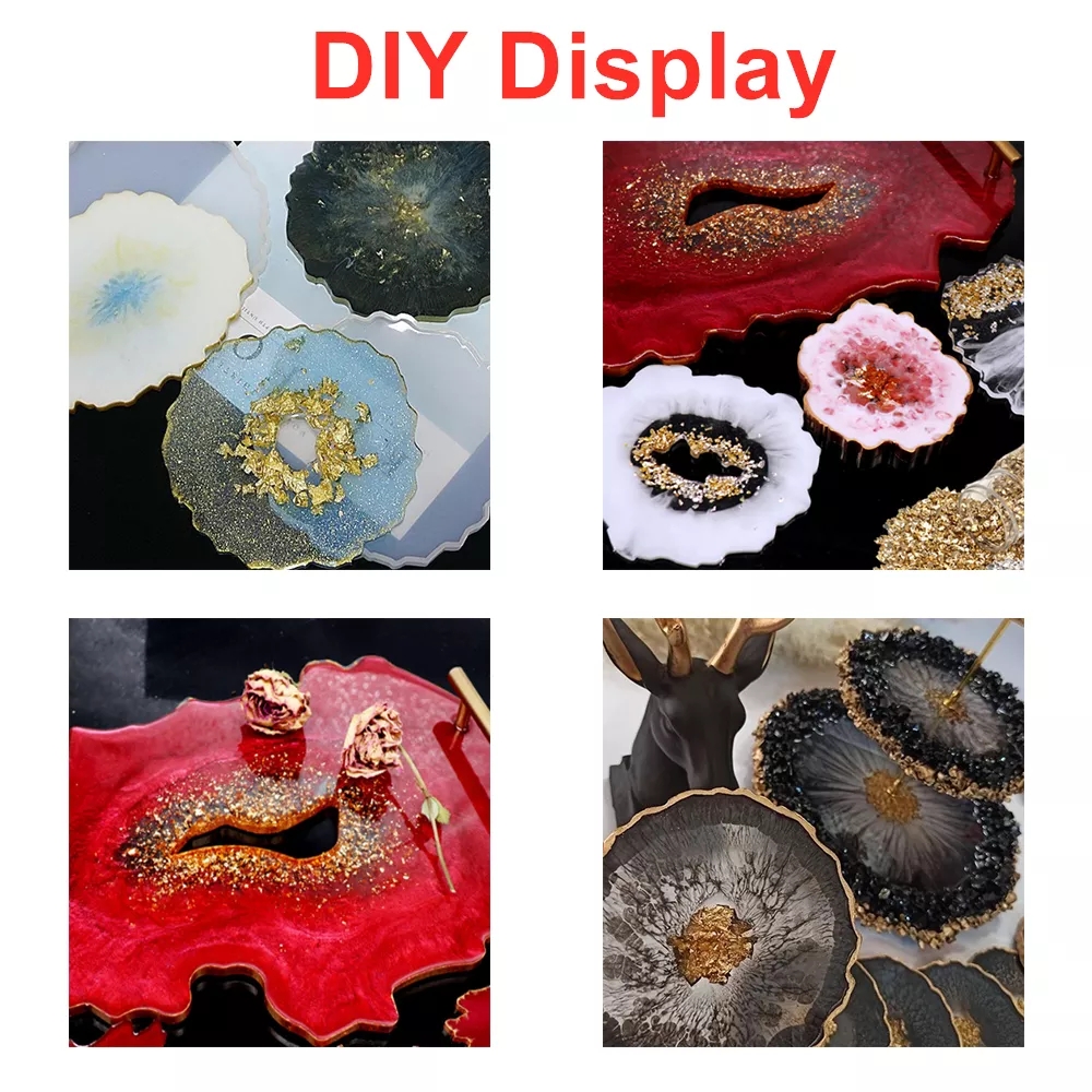 30g Broken Glass Stones Epoxy  - Resin Art Kit For Beginners 评论和价格