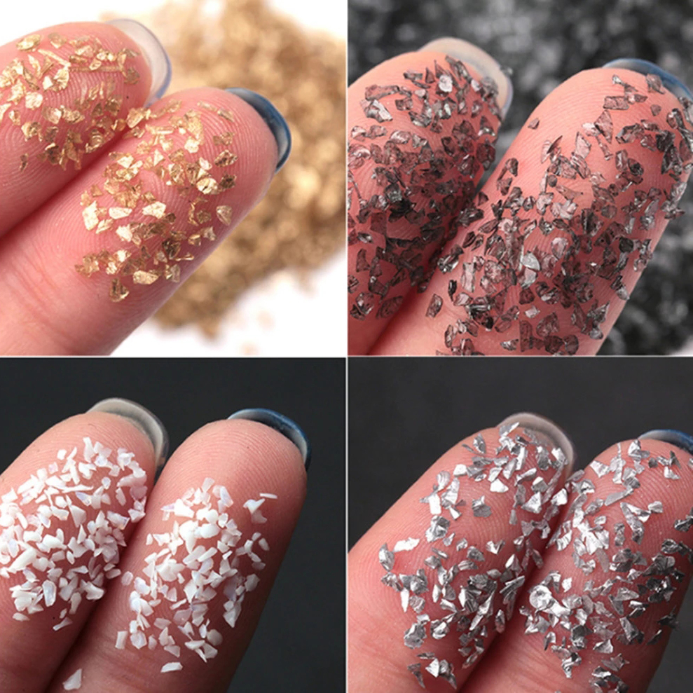 30g Broken Glass Stones Epoxy  - Resin Art Kit For Beginners 评论和价格