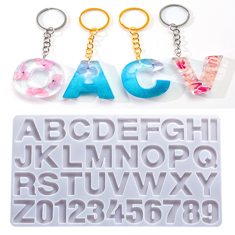Alphabet Epoxy Resin Silicone  - Resin Art Kit For Beginners 评论和价格
