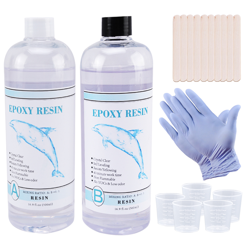 1:1 Clear Epoxy Resin Crystal  - Resin Art Kit For Beginners 评论和价格