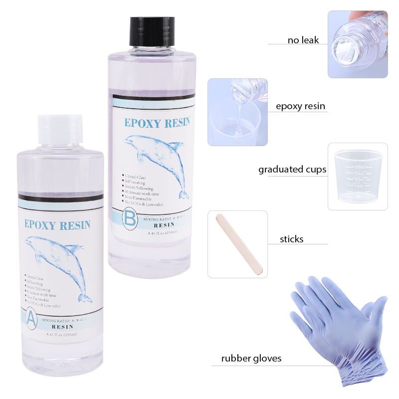 1:1 Clear Epoxy Resin Crystal  - Resin Art Kit For Beginners 评论和价格