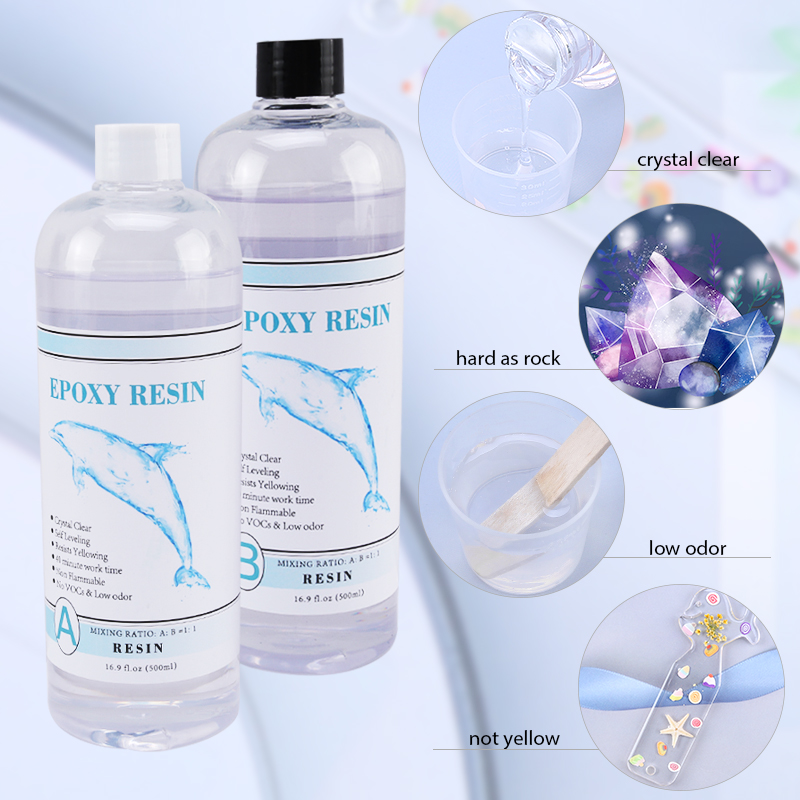 1:1 Clear Epoxy Resin Crystal  - Resin Art Kit For Beginners 评论和价格