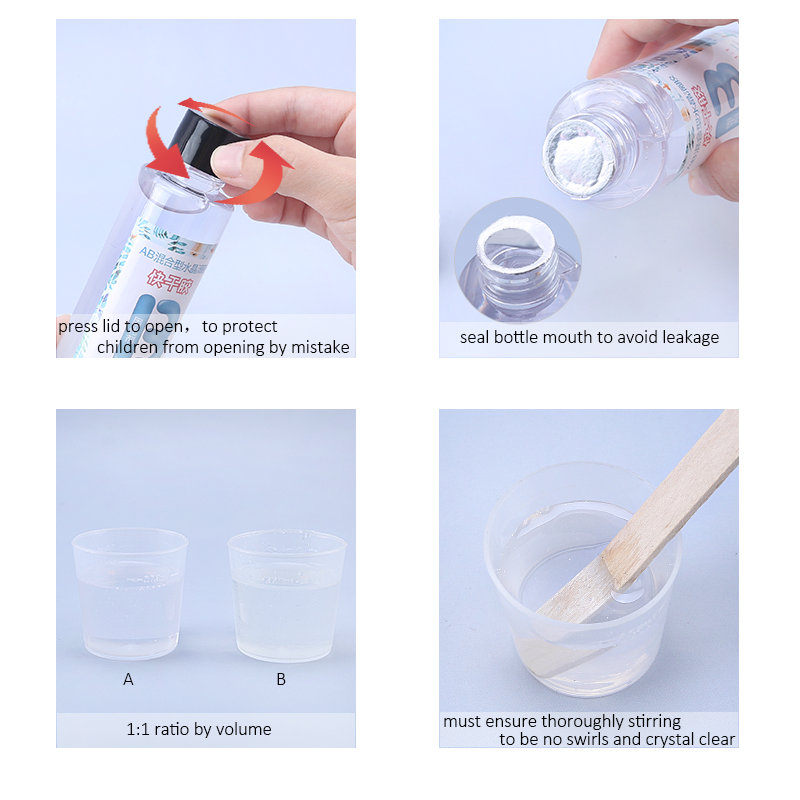 1:1 Clear Epoxy Resin Crystal  - Resin Art Kit For Beginners 评论和价格