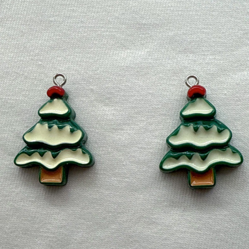 10pcs Christmas Cartoon Series - Resin Art Notes 评论和价格