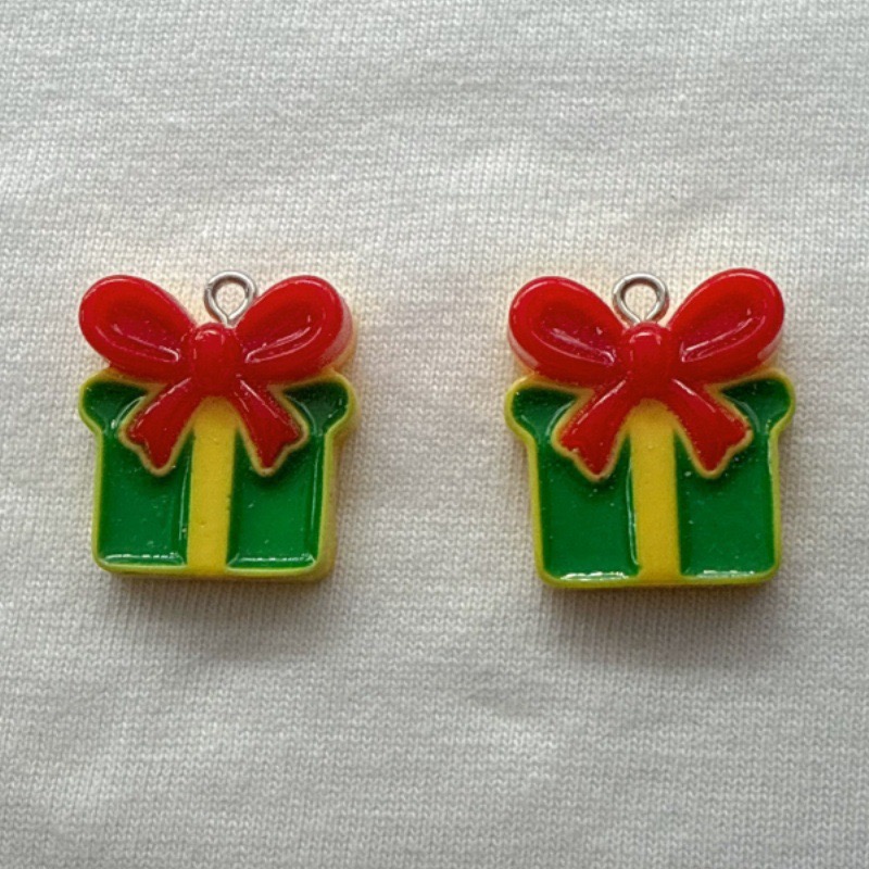 10pcs Christmas Cartoon Series - Resin Art Notes 评论和价格