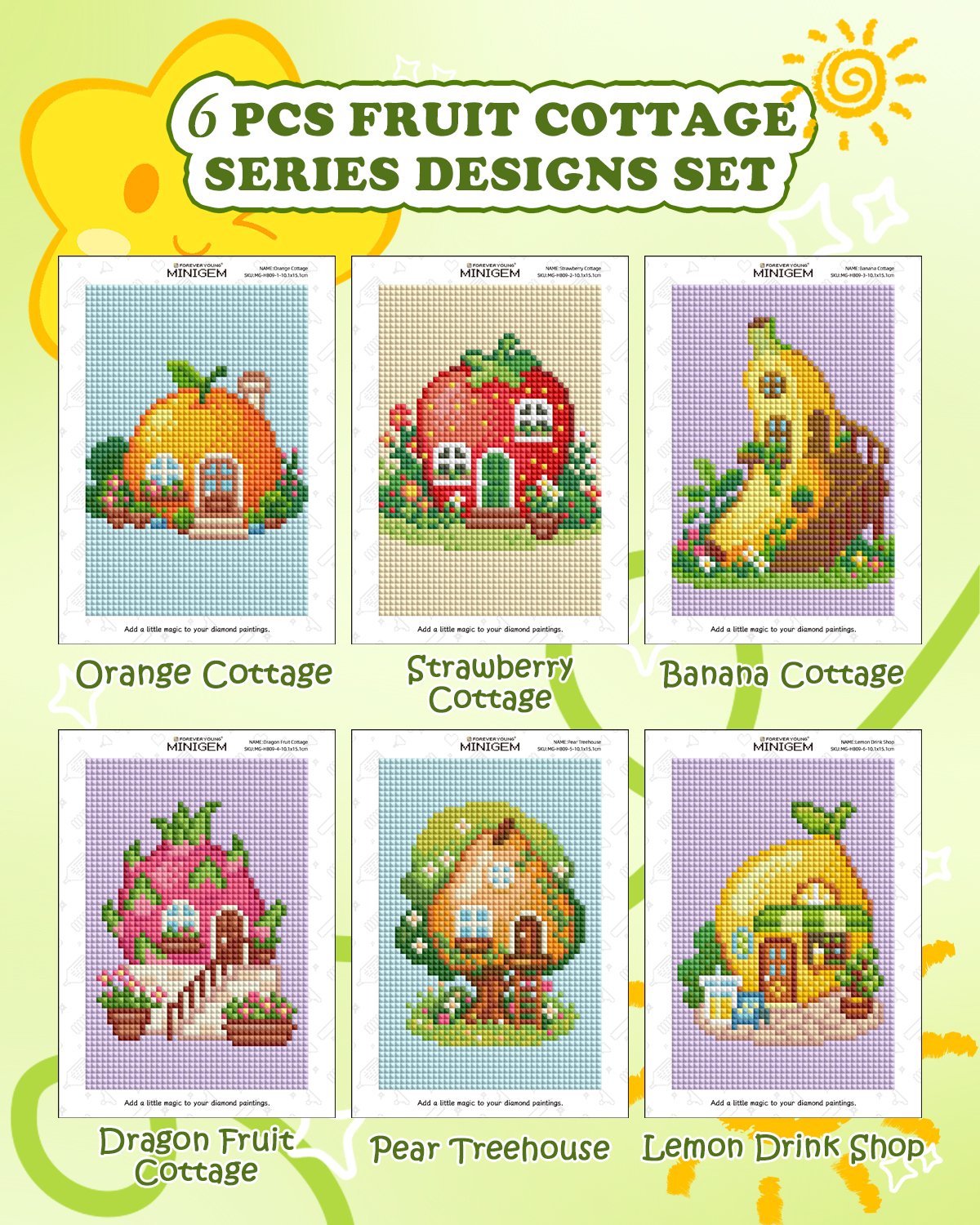 Forever Young Minigem 6PCS Fru - Resin Art Kit For Beginners 评论和价格