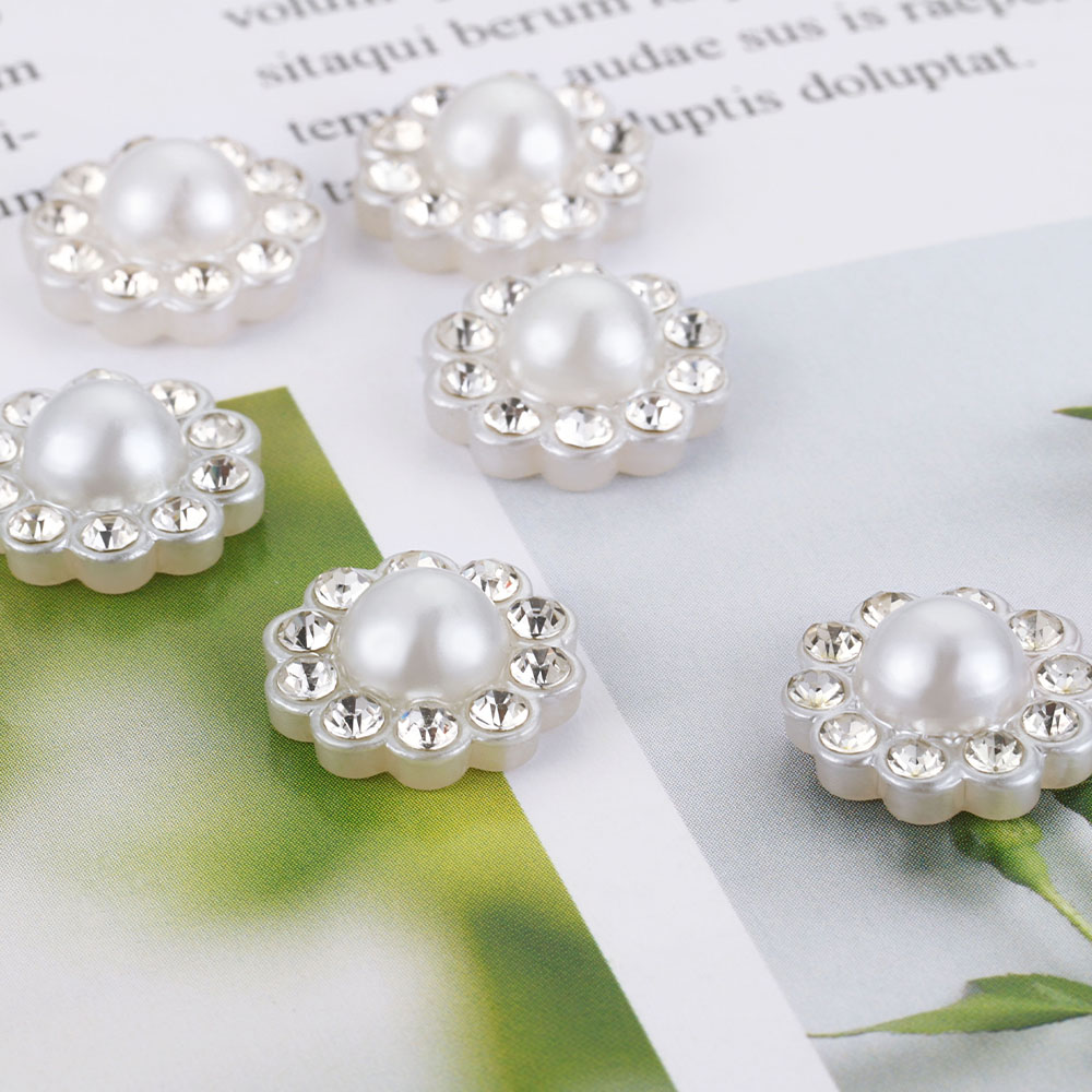 50pcs White Flat Imitation Pea - Resin Art Notes 评论和价格