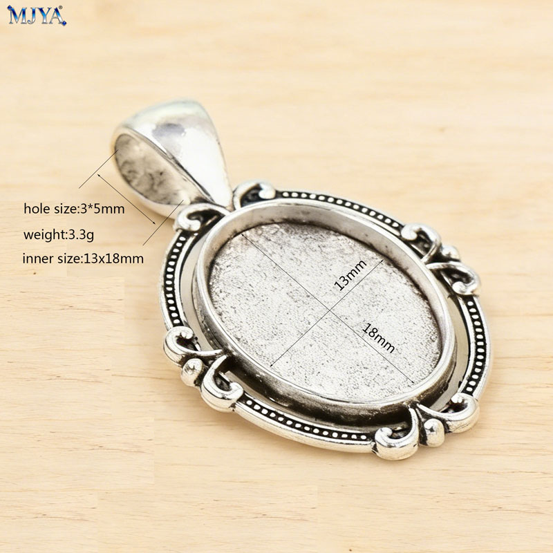 MJYA 10pcs Vintage Pendant Set - Resin Art Notes 评论和价格