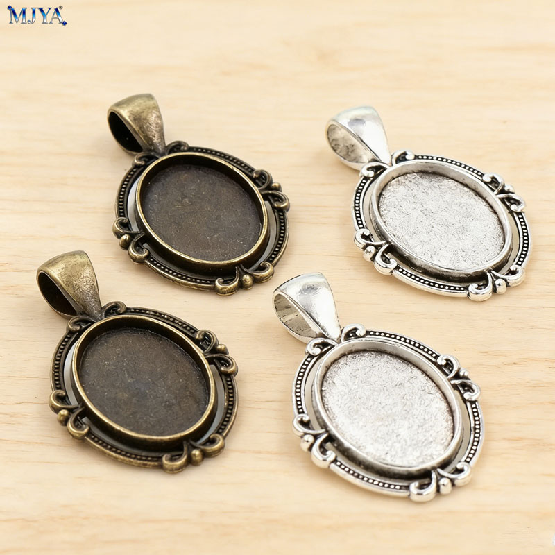 MJYA 10pcs Vintage Pendant Set - Resin Art Notes 评论和价格