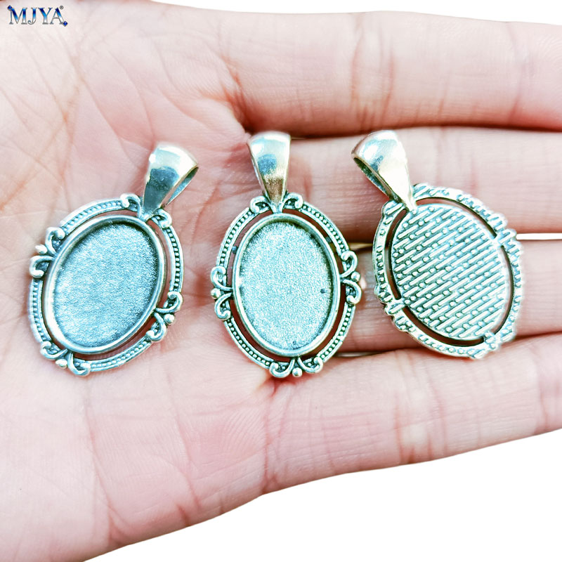 MJYA 10pcs Vintage Pendant Set - Resin Art Notes 评论和价格