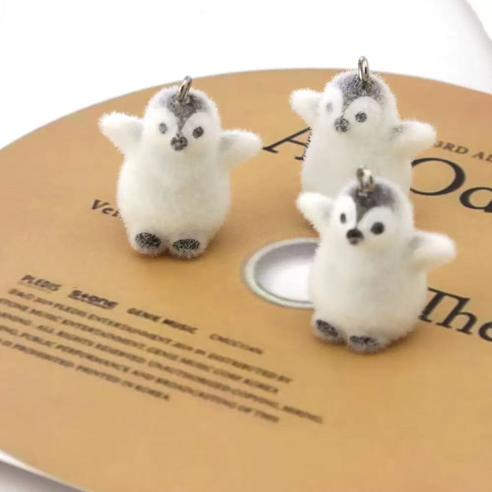 5pcs Flocking Small Penguin Re - Resin Art Notes 评论和价格