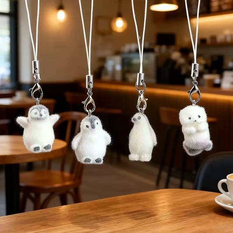 5pcs Flocking Small Penguin Re - Resin Art Notes 评论和价格